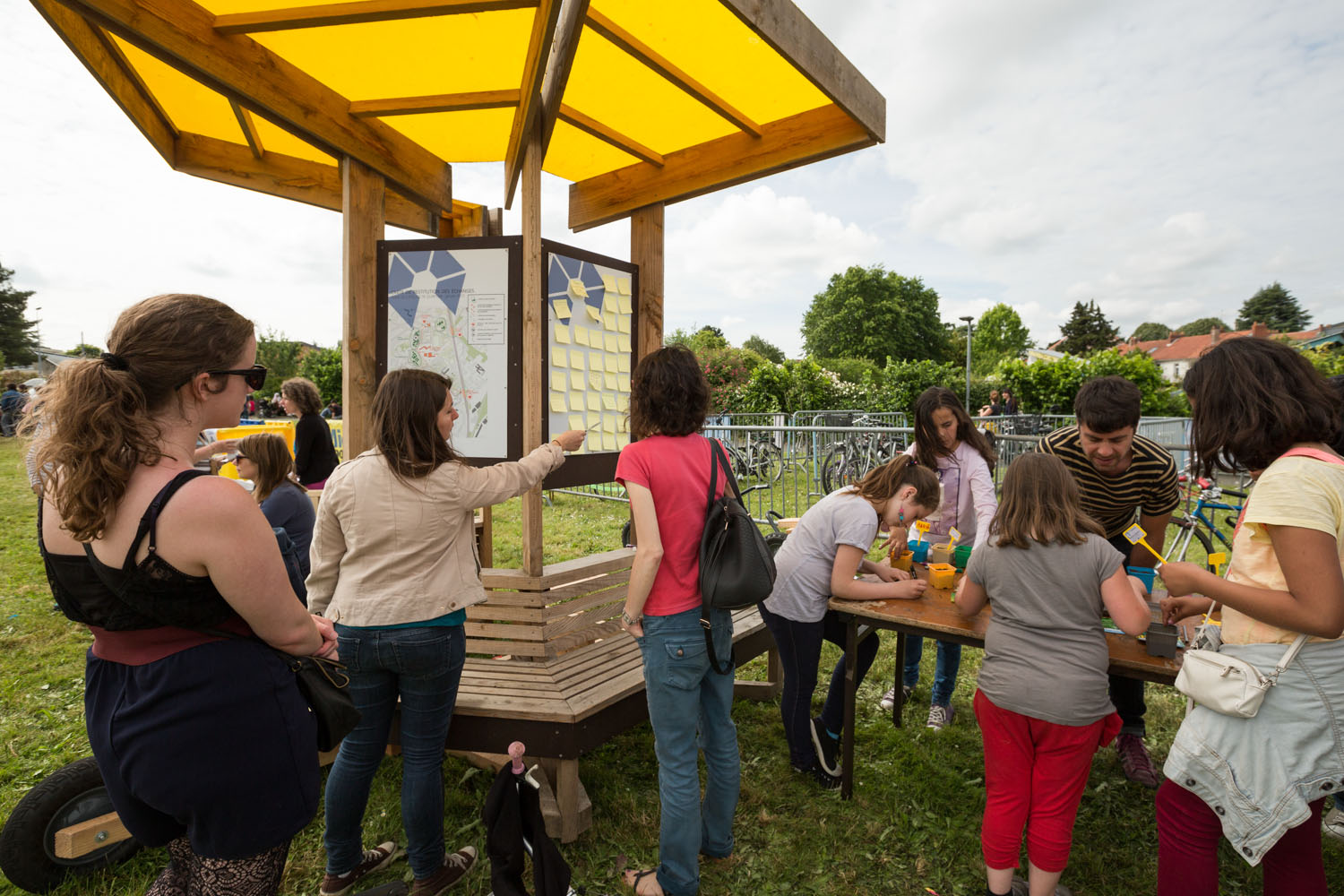 Ville Ouverte / Concertation avec les habitants                         Quartier Bottière, Nantes                 30 mai 2015