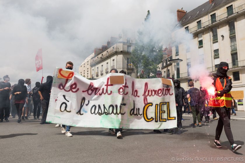 Nouvelle manifestation contre le projet de loi travail à Nantes le 28 juin 2016
