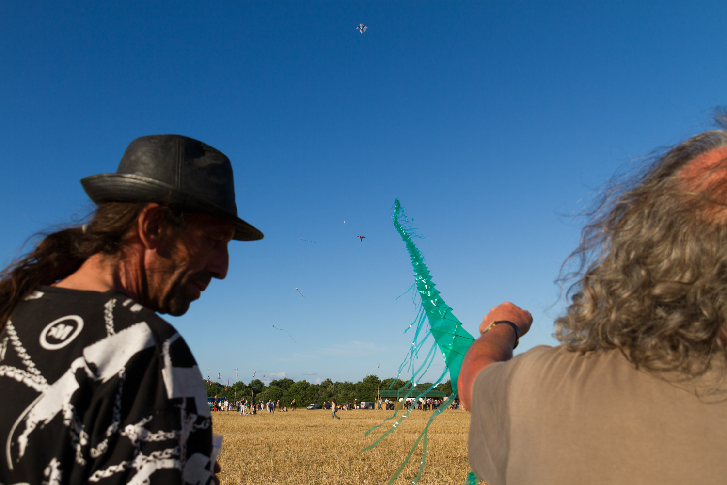 Festi'Zad, the summer festival on the place of the construction project of the Great West airport.
Notre-Dame-des-Landes, France - 04/08/2013.

Festi'Zad, le festival d'été sur le site du projet de construction de l'aéroport du Grand Ouest. 
Notre-Dame-des-Landes, France - 04/08/2013.